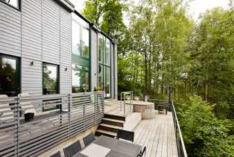 Villa fr 8 Personen mit nordisches Bad am Golfplatz von Durbuy