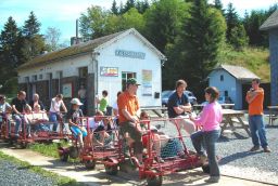 Railbike des Hautes Fagnes in Provinz Lttich